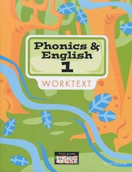 BJU Press Phonics and English 1 Worktext, 3rd Edition