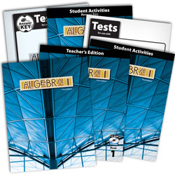 BJU Press Algebra 1 Home School Kit, 3rd Edition