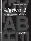 Saxon Math Algebra 2 Answer Keys & Tests, 3rd Edition