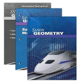 Saxon Math Geometry Homeschool Kit with Solutions Manual