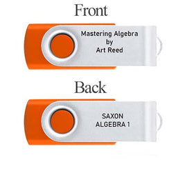 Mastering Algebra - Algebra 1, 3rd Edition Flash Drive