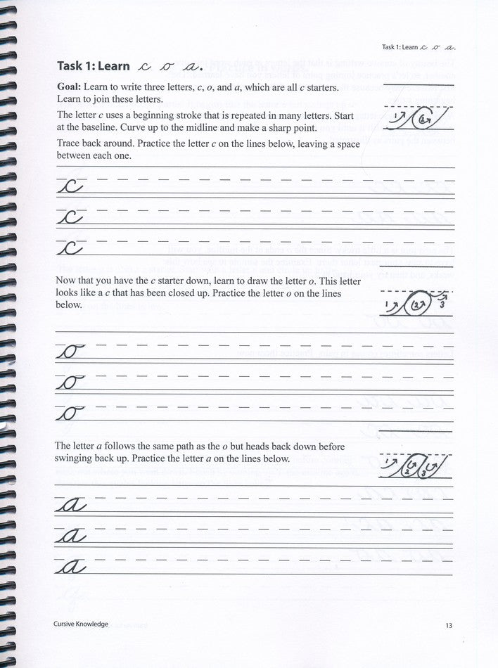 Cursive Research Cursive Knowledge | R.O.C.K. Solid Home School Books