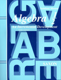 Saxon Math Algebra 1/2 Solutions Manual, 3rd Edition