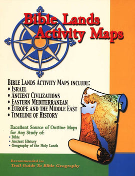 Bible Lands Activity Maps (Paper)