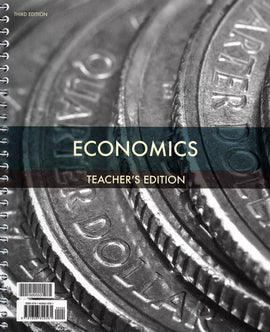 BJU Press Economics Teacher's Edition, 3rd Edition