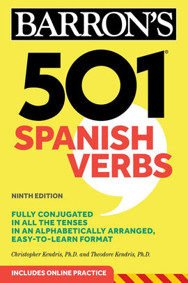 Barron's 501 Spanish Verbs, 10th Edition