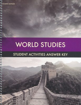 BJU Press World Studies Student Activities Answer Key (4th ed.)