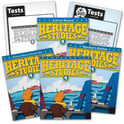 BJU Press Heritage Studies 4 Home School Kit, 3rd Edition