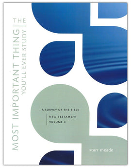 Most Important Thing You'll Ever Study: A Survey of the Bible New Testament, Volume 4