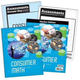 BJU Press Consumer Math Home School Kit, 3rd Edition