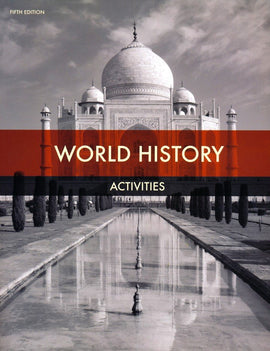 BJU Press World History Student Activities Manual, 5th Edition (10th Grade)