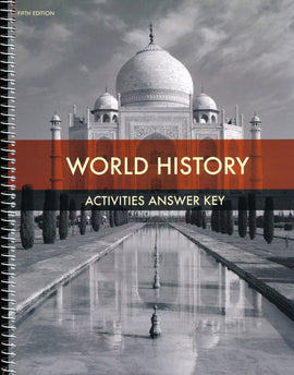 BJU Press World History Student Activities Answer Key, 5th Edition (10th Grade)