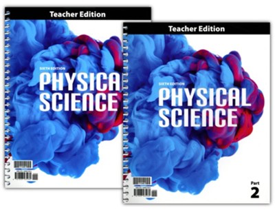 BJU Press Physical Science Teacher's Edition, 6th Edition | R.O.C.K. Solid Home School Books