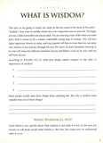 Wise Up: Wisdom in Proverbs Student Manual (Grades 6-8)
