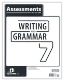 BJU Press Writing & Grammar 7 Assessments, 4th Edition (Tests)