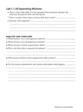 Physical Science Student Lab Manual (Purposeful Design)
