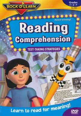 Reading Comprehension DVD (Test Taking Strategies) for Grades 2 - 4