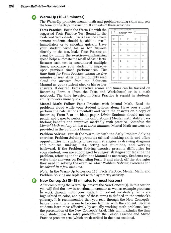 Saxon Math 65 Student Edition 3rd Edition R O C K Solid Home School Saxon math 65 student edition 3rd edition r o c k solid home school