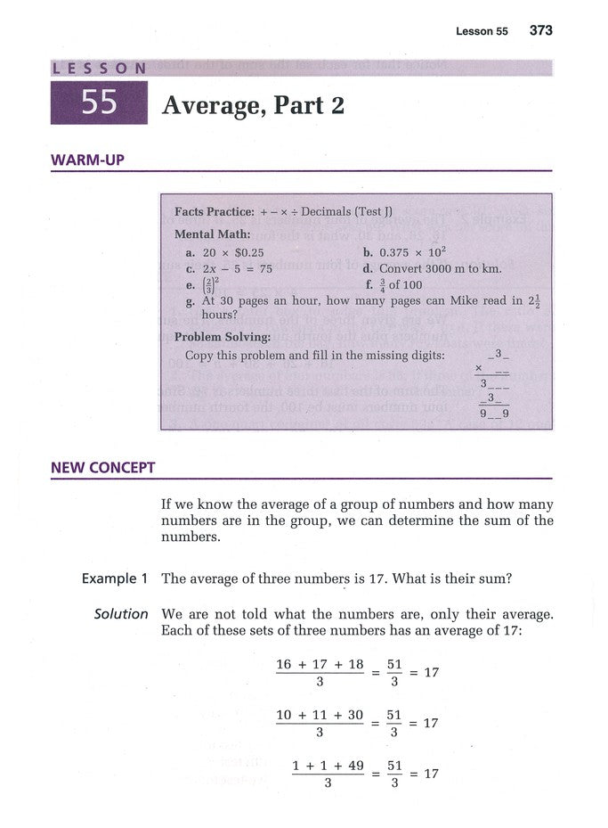 Saxon Math 87 Student Edition, 3rd Edition– R.O.C.K. Solid Home School ...