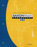 Saxon Math 54 Test and Worksheets, 3rd Edition