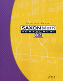 Saxon Math 87 Solutions Manual, 3rd Edition