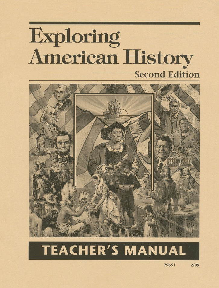 Exploring American History Teacher's Manual, 2nd Edition