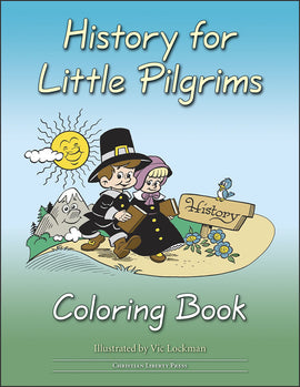 History for Little Pilgrims Coloring Book, Grade 1