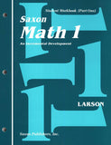 Saxon Math 1 Workbook and Flashcard Set