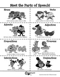 Grammaropolis: Meet the Parts of Speech Student Workbook Grade 1