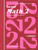 Saxon Math 2 Workbook and Flashcard Set