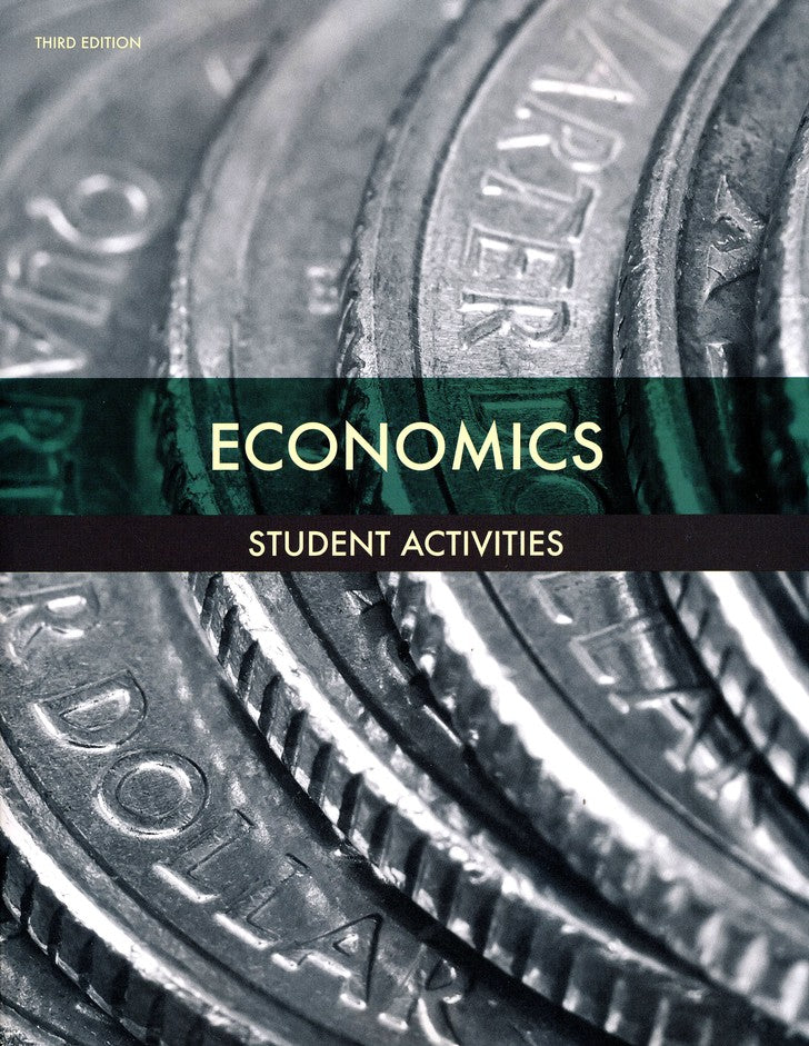 BJU Press Economics Student Activities Manual, 3rd Edition