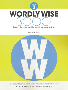 Wordly Wise 3000 Grade 3 Student Book, 4th Edition