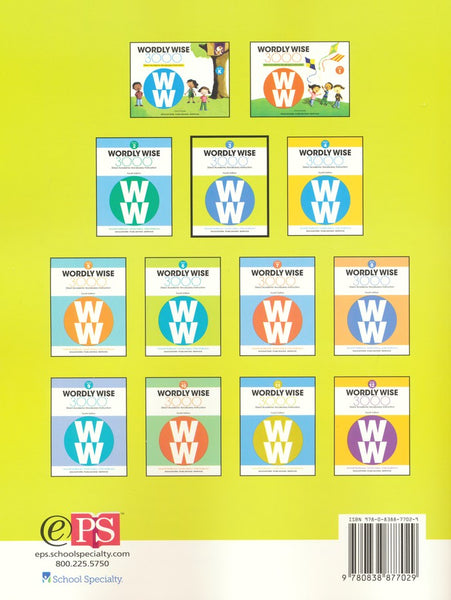 Wordly Wise 3000 Grade 3 Student Book, 4th Edition | R.O.C.K. Solid ...