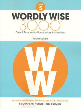Wordly Wise 3000 Grade 5 Student Book, 4th Edition