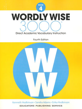 Wordly Wise 3000 Grade 4 Student Book, 4th Edition