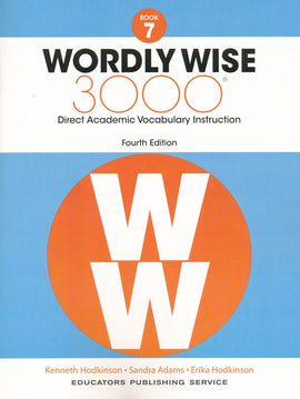 Wordly Wise 3000 Grade 7 Student Book, 4th Edition