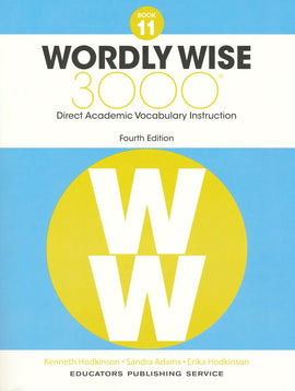 Wordly Wise 3000 Grade 11 Student Book, 4th Edition