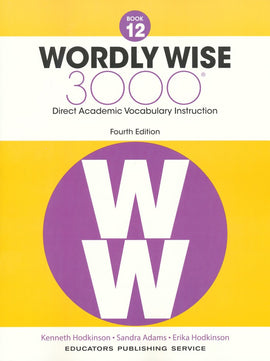 Wordly Wise 3000 Grade 12 Student Book, 4th Edition