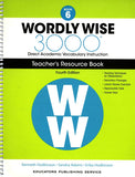 Wordly Wise 3000 Grade 6 Teacher Resource Book, 4th Edition