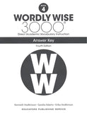Wordly Wise 3000 Grade 4 Answer Key, 4th Edition
