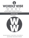 Wordly Wise 3000 Grade 6 Answer Key, 4th Edition