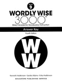 Wordly Wise 3000 Grade 9 Answer Key, 4th Edition