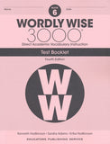 Wordly Wise 3000 Grade 6 Tests, 4th Edition
