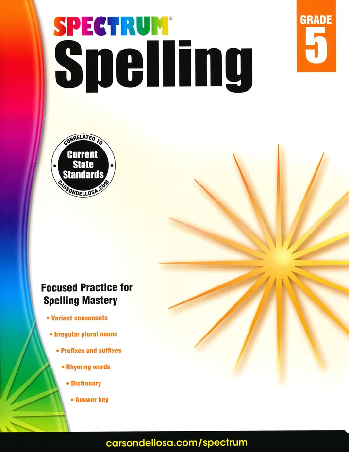 Spectrum Spelling Grade 5