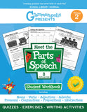 Grammaropolis: Meet the Parts of Speech Student Workbook Grade 2