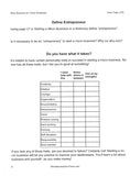 Micro Business for Teens Workbook
