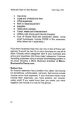 Money and Taxes in a Micro Business