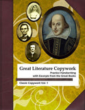 Great Literature Copywork: Practice Cursive Handwriting with Excerpts from the Great Books