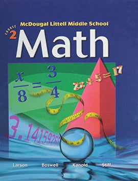 McDougal Littell Middle School Math, Course 2: Student Edition (USED)