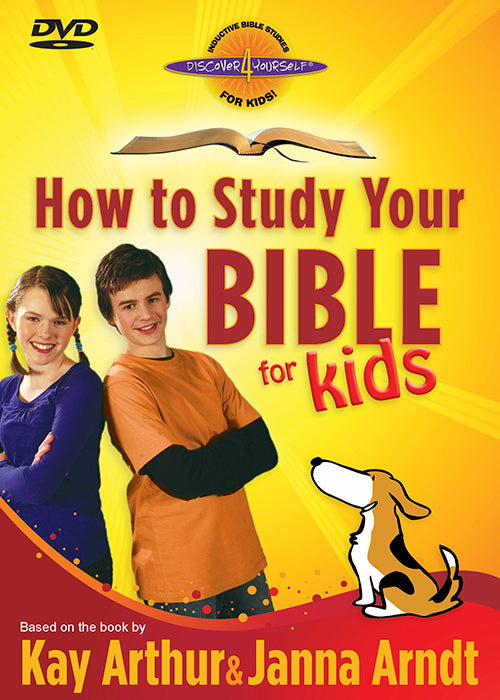 How to Study Your Bible for Kids DVD (Discover 4 Yourself® Inductive Bible Studies for Kids)
